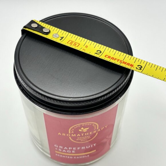 Aromatherapy Grapefruit Sage Single Wick Scented Candle 7oz Bath & Body Works - Picture 9 of 9